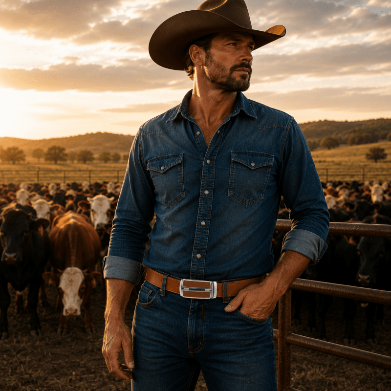 Kafoll Dapper Leather Belt