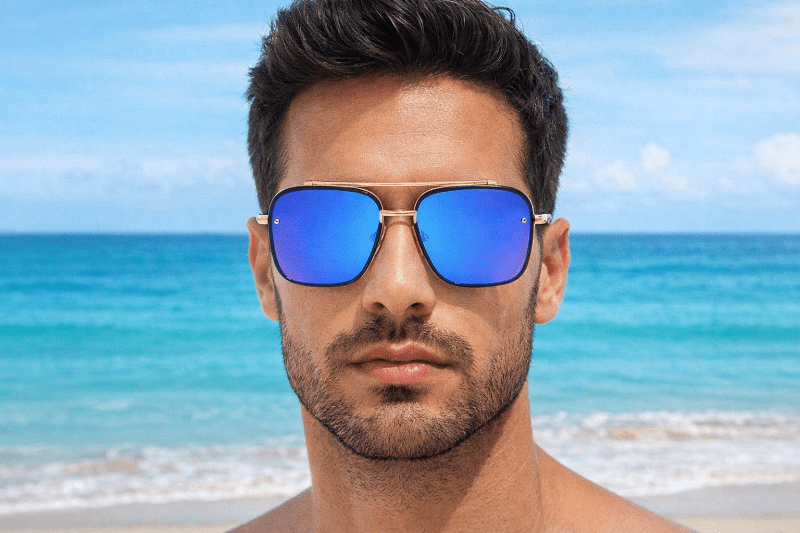 Kafoll Panama Aviator Sunglasses